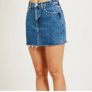 HUDSON jean skirt